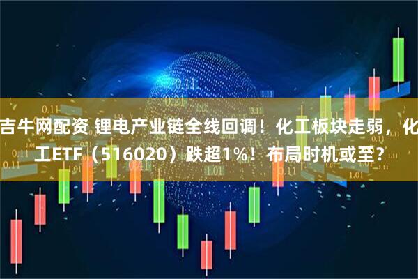 吉牛网配资 锂电产业链全线回调！化工板块走弱，化工ETF（516020）跌超1%！布局时机或至？